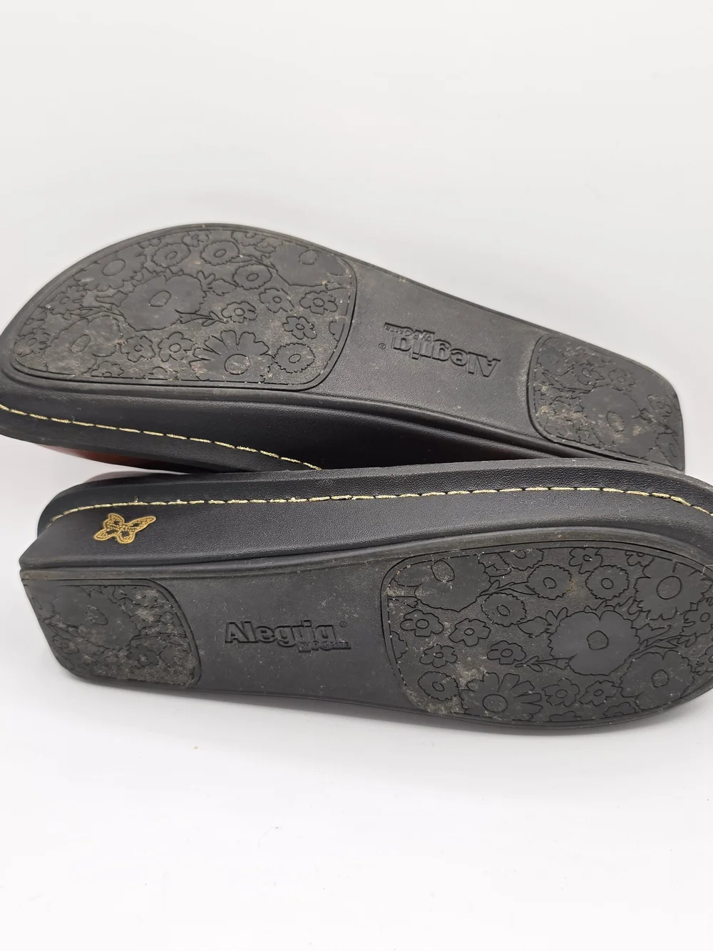 Mary Jane Shoes in Brown Leather Slip On Nursing All Day Wear Healthcare Work